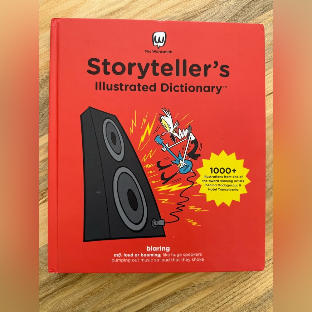 Storyteller's Illustrated Dictionary in Red